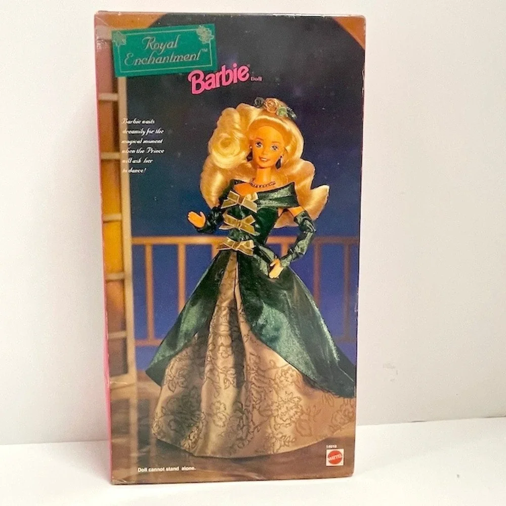 1995 Royal Enchantment Barbie Doll From Limited Edition Evening Elegance Series